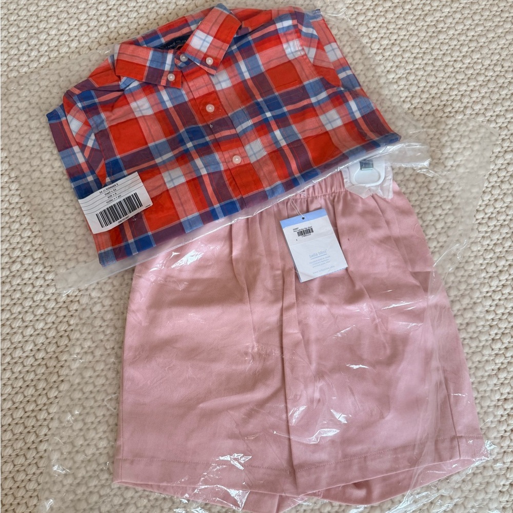 NWT Boys summer dress up outfit